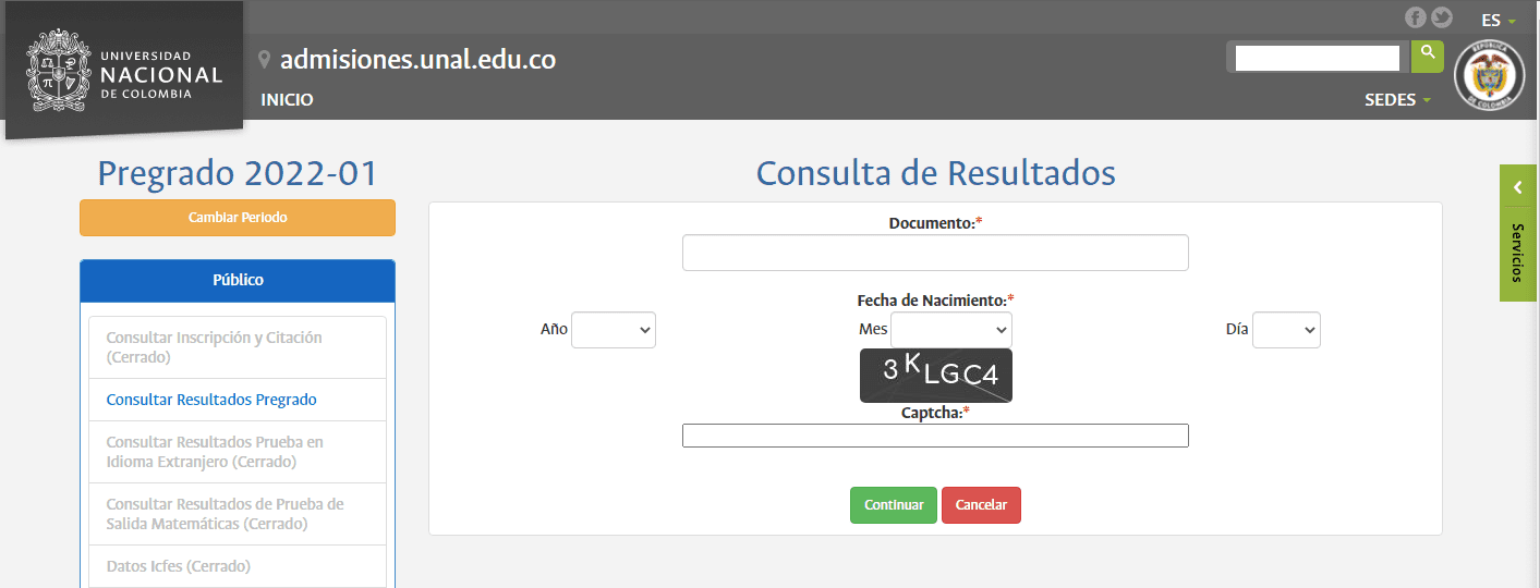 Puntajes Para Ingreso Un Preuniversitario Unal Preunal